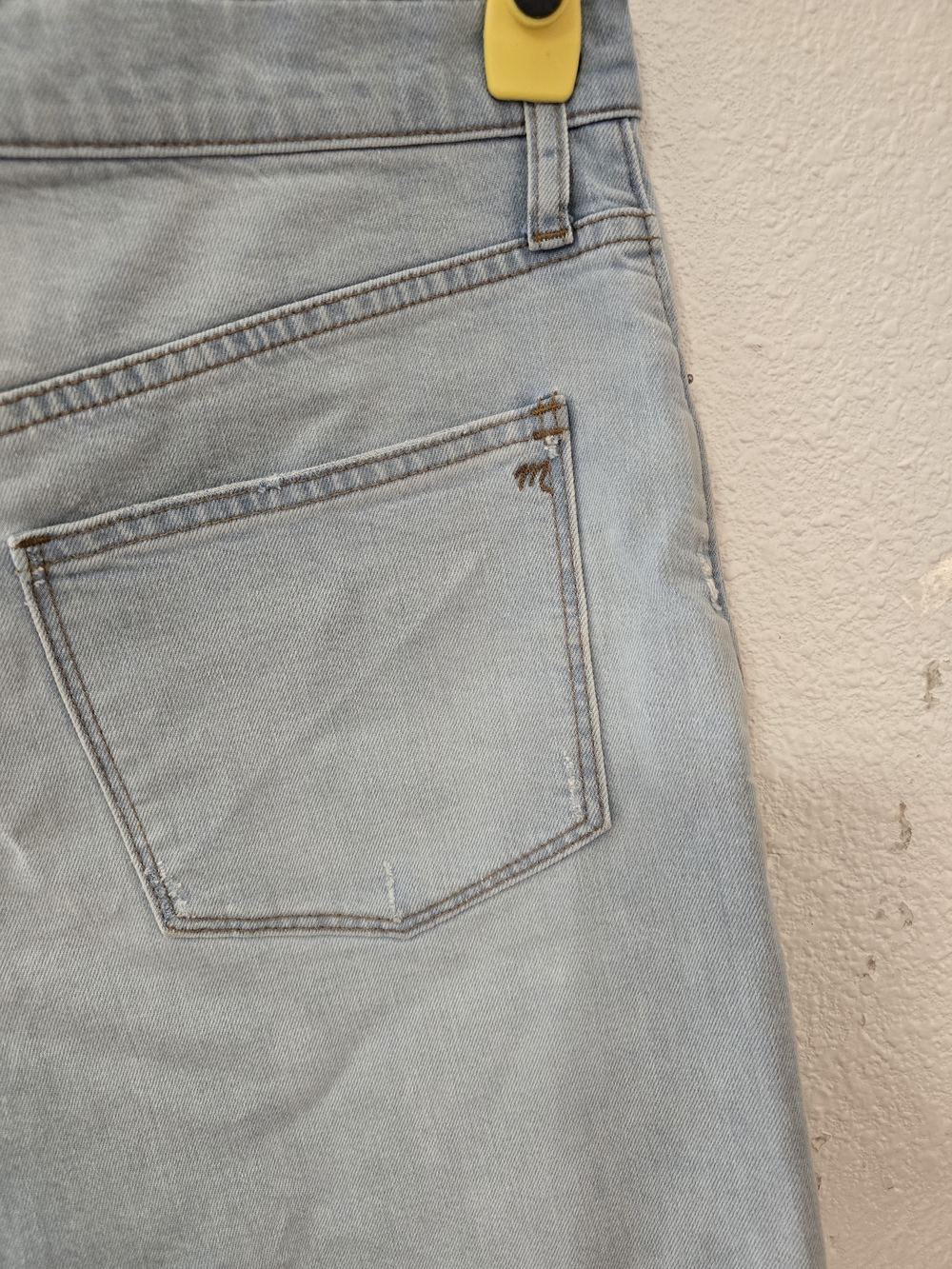 Madewell Light Blue Denim Cutoff Shorts - Picture 7 of 9